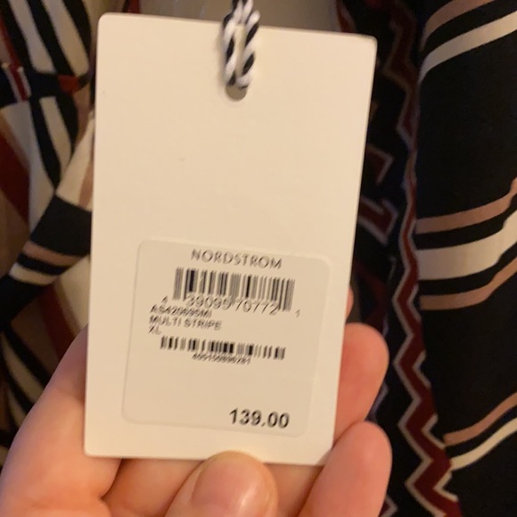 1901 Multistripe dress, NWT - Picture 5 of 6